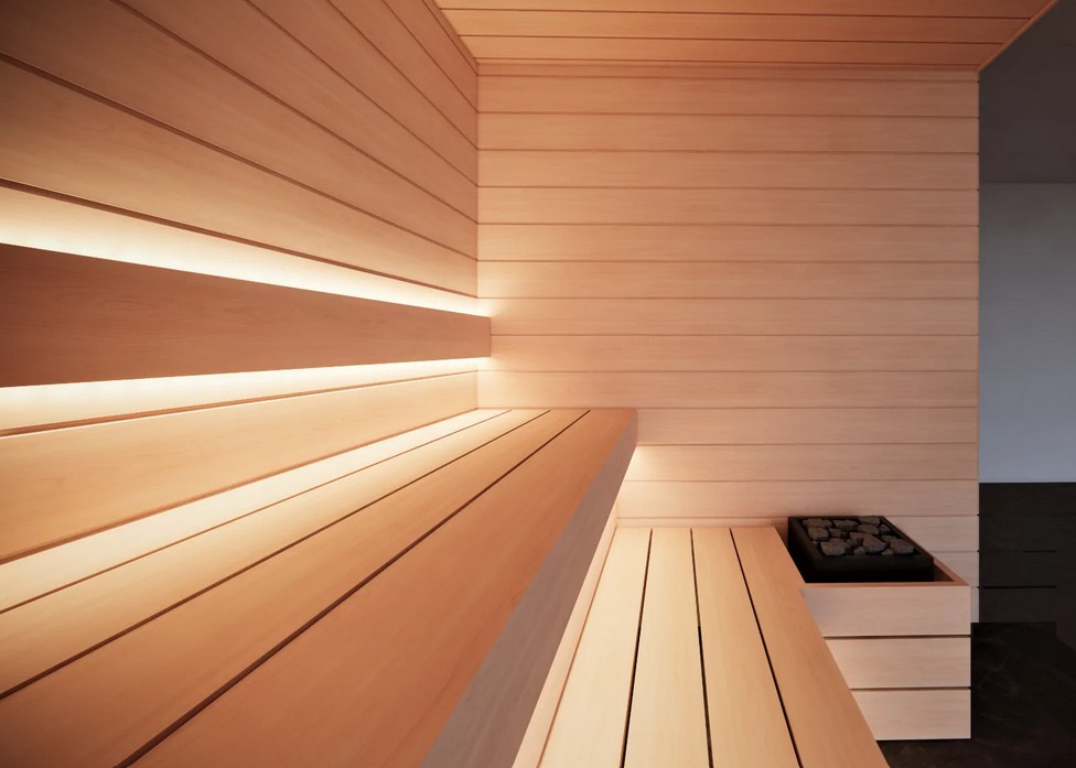 Innen Sauna Aurelia Heat 180 **Platin Version**